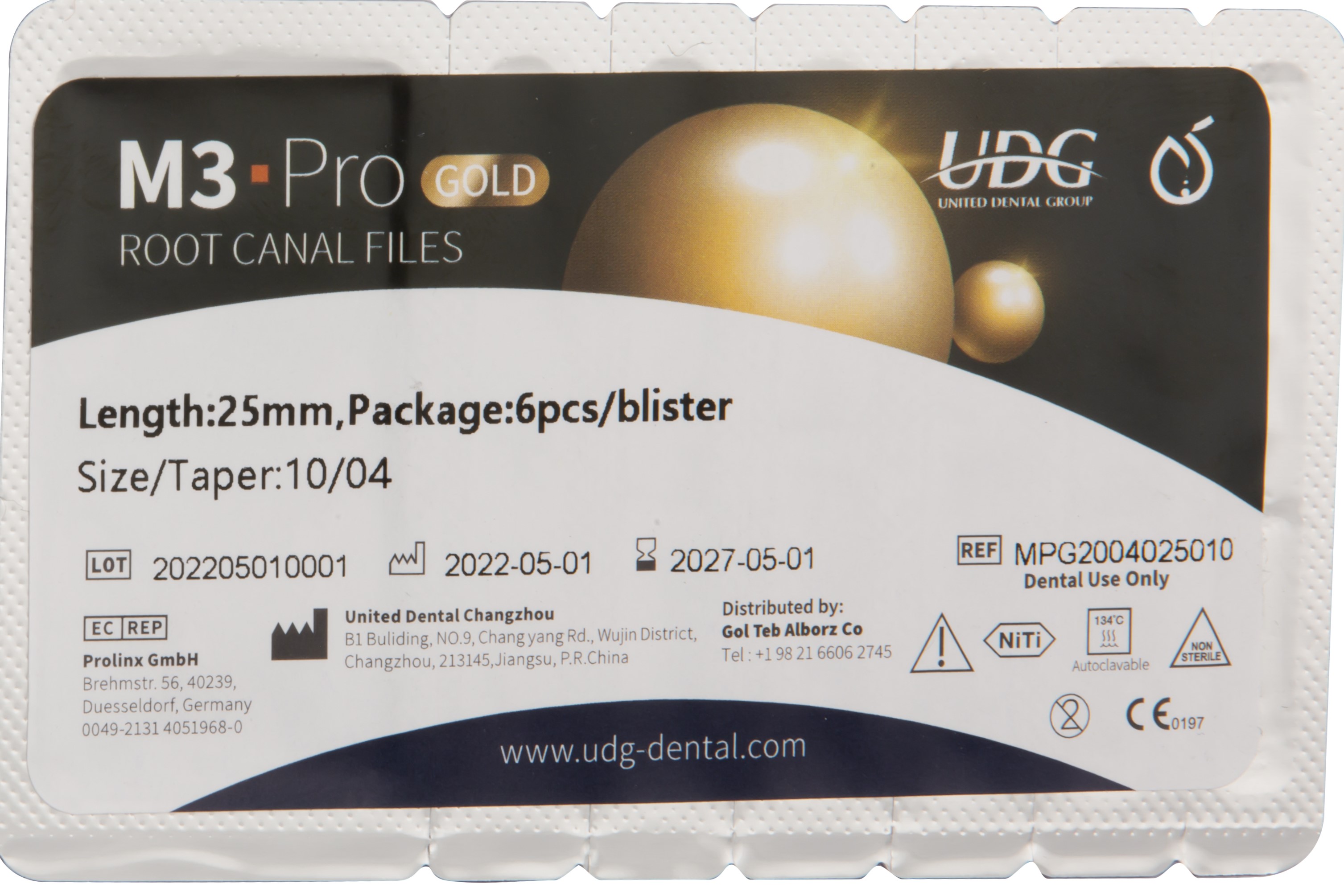 فایل روتاری تیپر ثابت M3-Pro Gold
