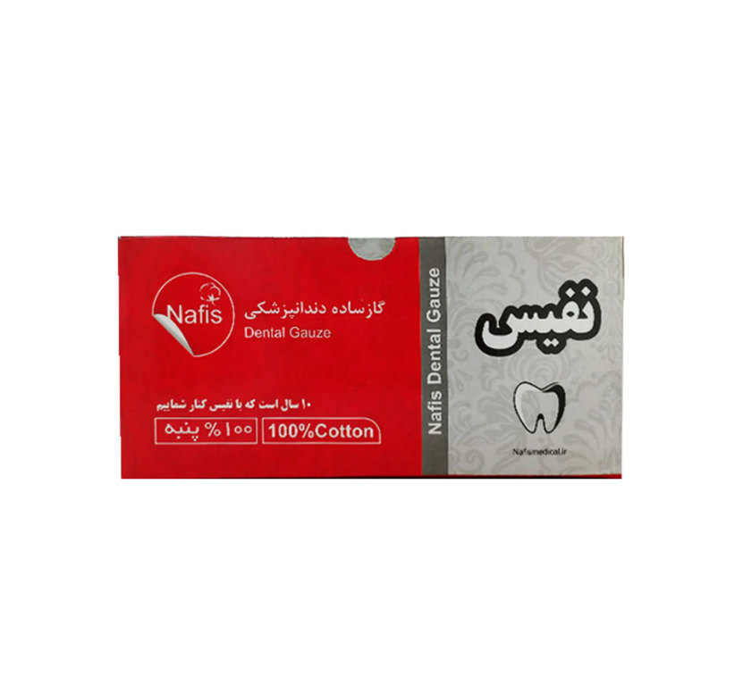 گاز طبی غیراستریل لقمه ای نفیس مدیکال
